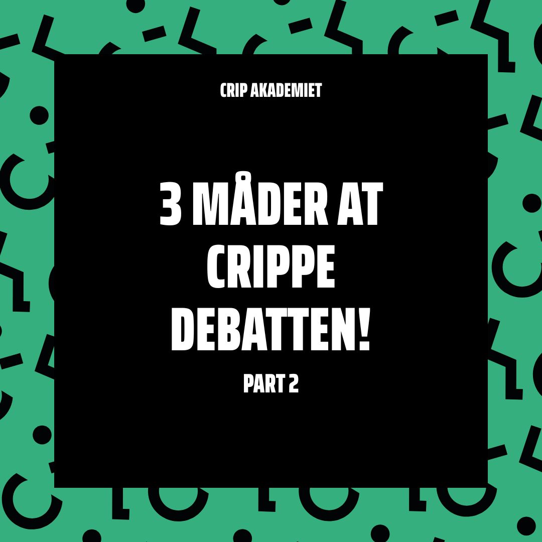 3 måder at crippe debatten part 2