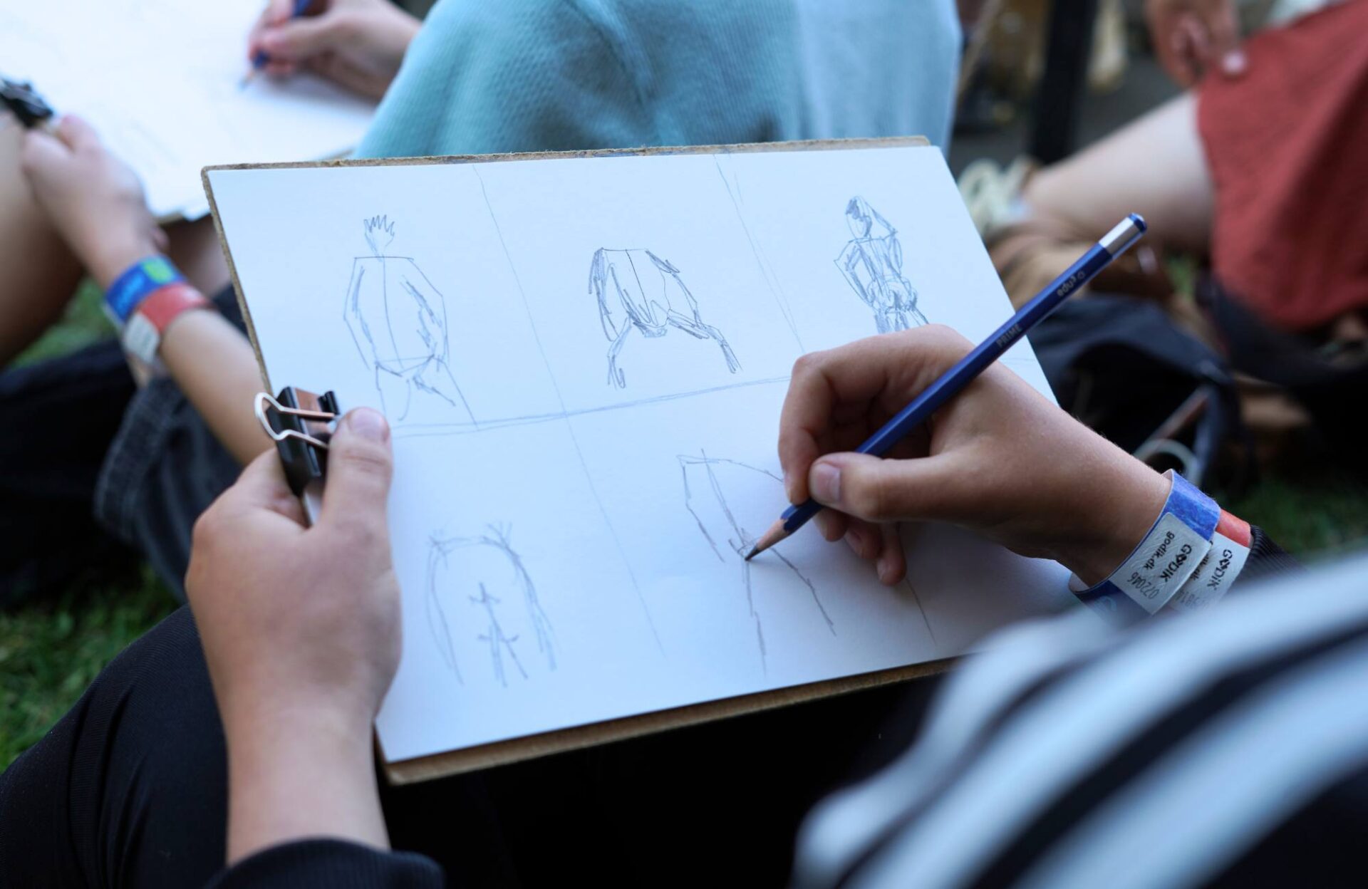 Tegneplade, Gin og Croquis Folkemødet