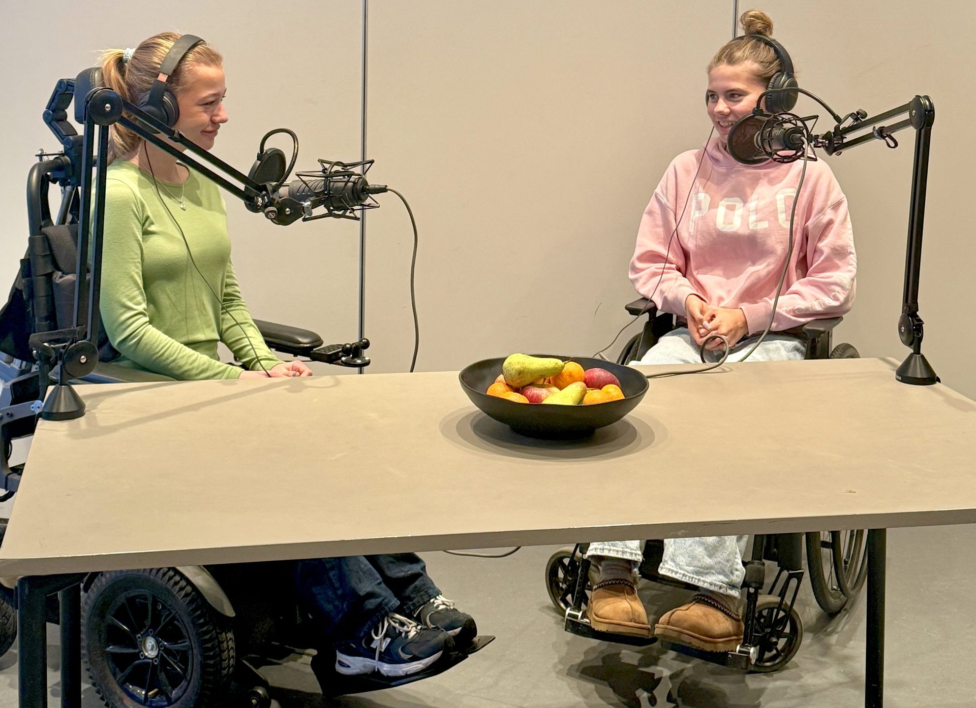 Alba og Agnes_Video podcast øvelse