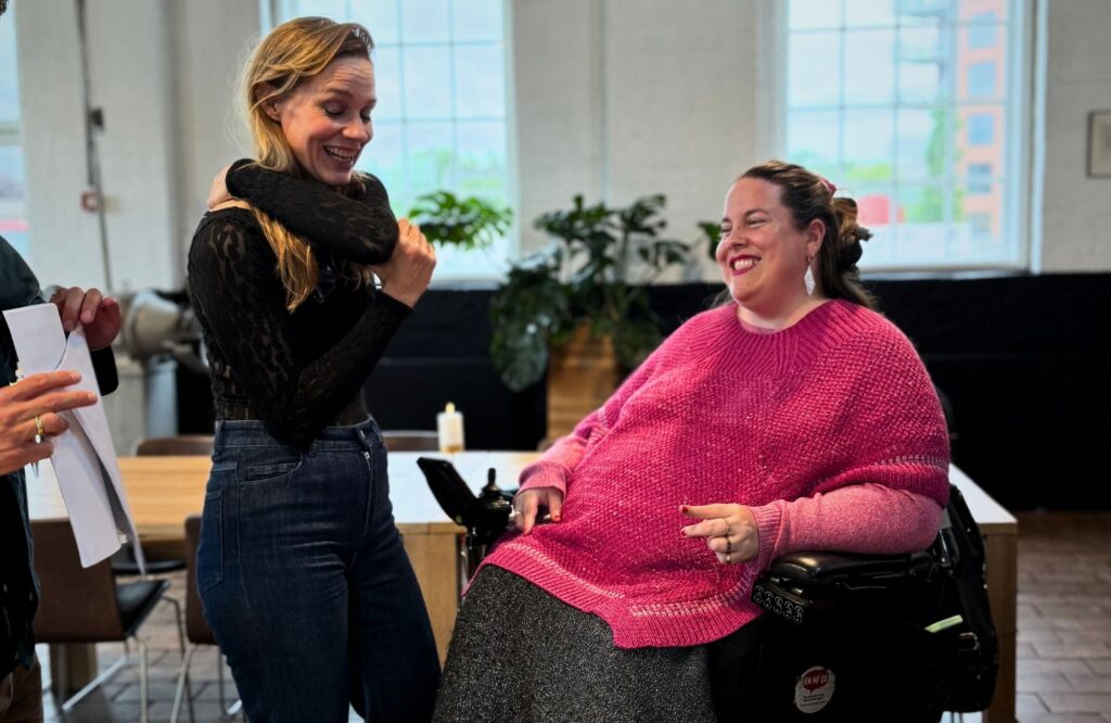 Antoniett og signe molde signe moldes roadshow handicaptoiletter 1